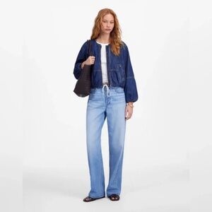 Madewell Low-Slung Baggy Jean: Airy Denim Edition